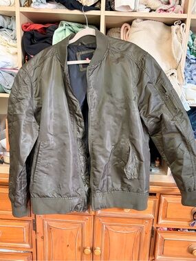 South Pole Olive Green Bomber Jacket XXL